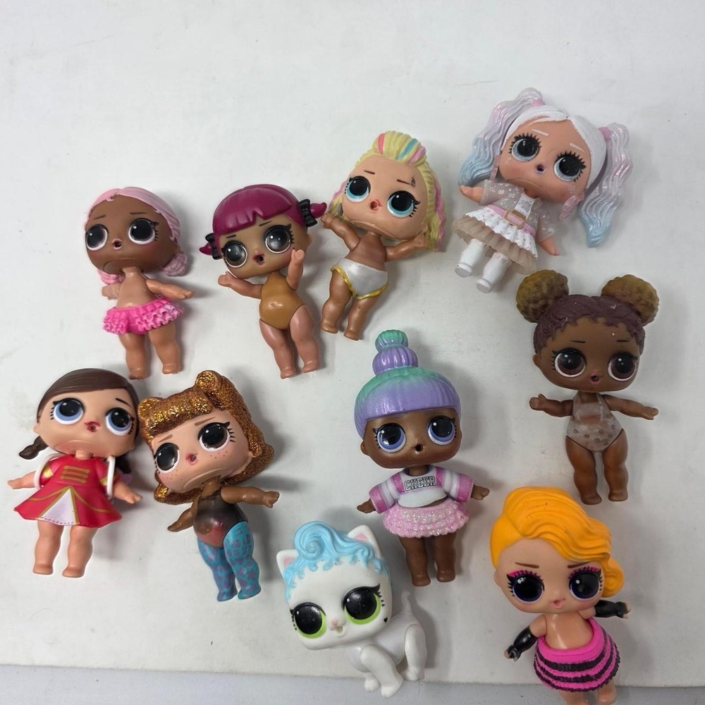 LOL Surprise dolls and pets bundle of 10‎